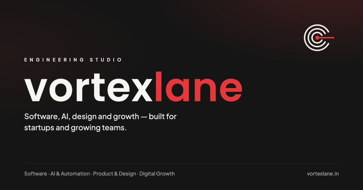 Vortex Lane - Full Stack Engineering & AI Development Agency